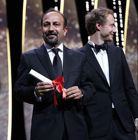 جایزه بهترین فیلمنامه به اصغر فرهادی رسید